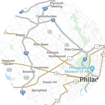 Best HVAC Companies in Ardmore, PA map