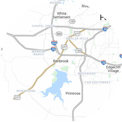 Best moving companies in Benbrook, TX map