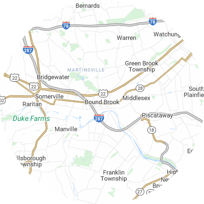 Best gutter cleaners in Bound Brook, NJ map