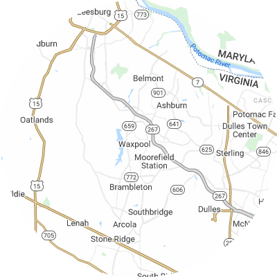 Best pest companies in Broadlands, VA map