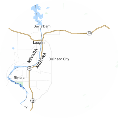 Best moving companies in Bullhead City, AZ map