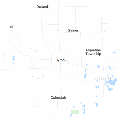 Best concrete companies in Byron, MI map