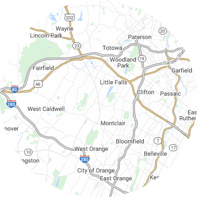 Best pest control companies in Cedar Grove, NJ map