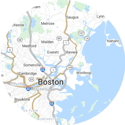 Best lawn care companies in Chelsea, MA map
