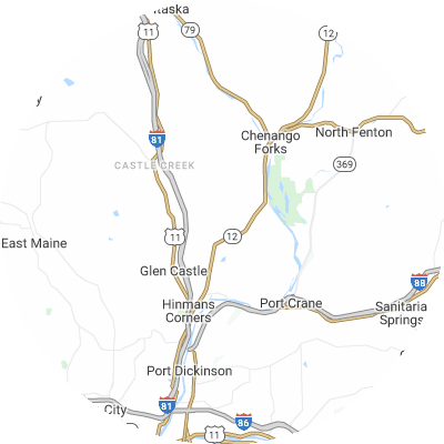 Best moving companies in Chenango, NY map