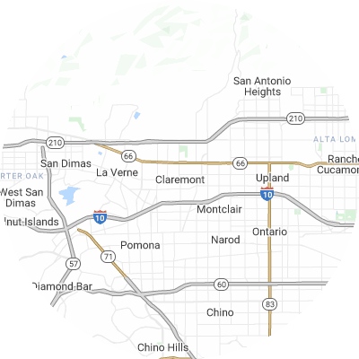 Best moving companies in Claremont, CA map