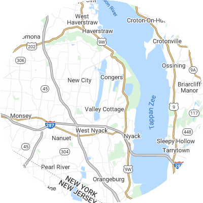 Best lawn care companies in Clarkstown, NY map