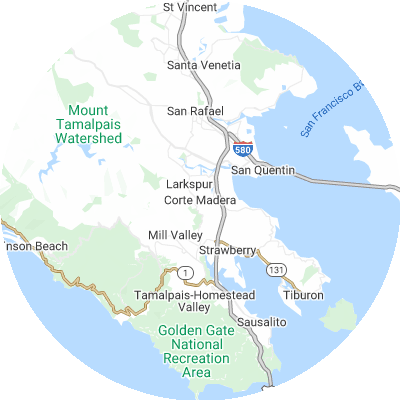 Best foundation companies in Corte Madera, CA map
