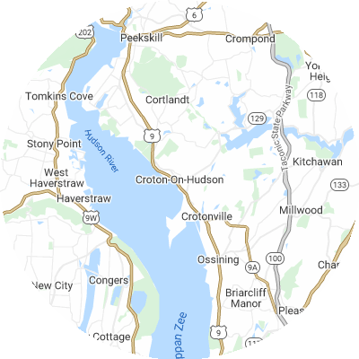 Best concrete companies in Croton-on-Hudson, NY map