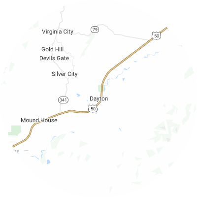 Best gutter cleaners in Dayton, NV map