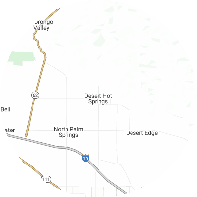 Best moving companies in Desert Hot Springs, CA map