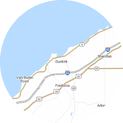 Best HVAC Companies in Dunkirk, NY map