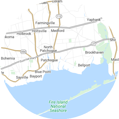 Best HVAC Companies in East Patchogue, NY map