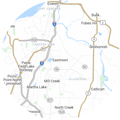 Best lawn care companies in Eastmont, WA map