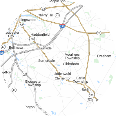 Best pest control companies in Echelon, NJ map