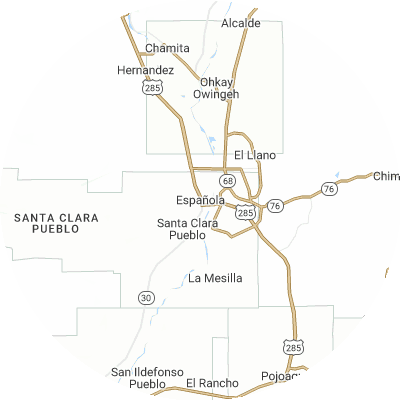 Best gutter cleaners in Española, NM map