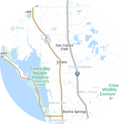 Best lawn care companies in Estero, FL map