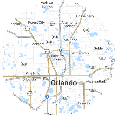 Best moving companies in Fairview Shores, FL map