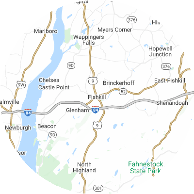 Best pest control companies in Fishkill, NY map