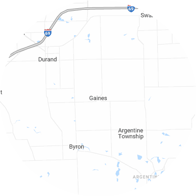 Best gutter cleaners in Gaines, MI map