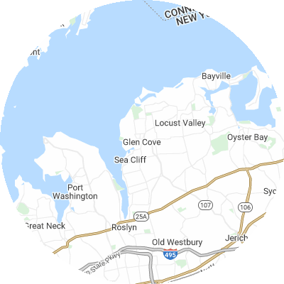 Best gutter cleaners in Glen Cove, NY map