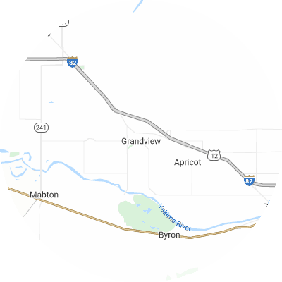 Best gutter cleaners in Grandview, WA map