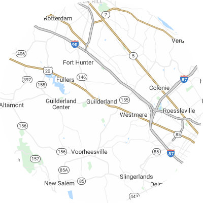 Best HVAC Companies in Guilderland, NY map