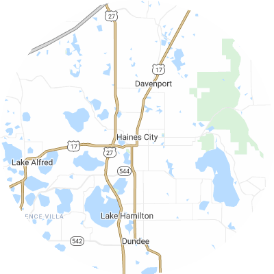 Best plumbers in Haines City, FL map