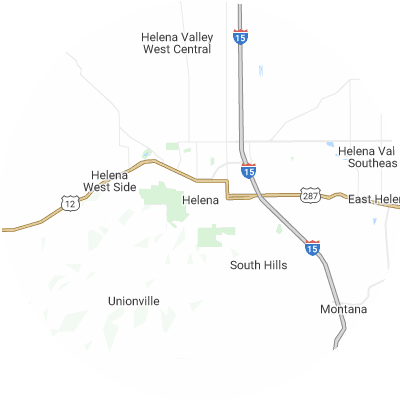 Best moving companies in Helena, MT map