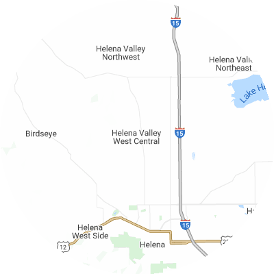 Best HVAC Companies in Helena Valley West Central, MT map