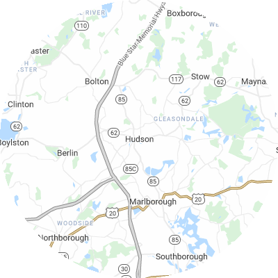 Best gutter cleaners in Hudson, MA map