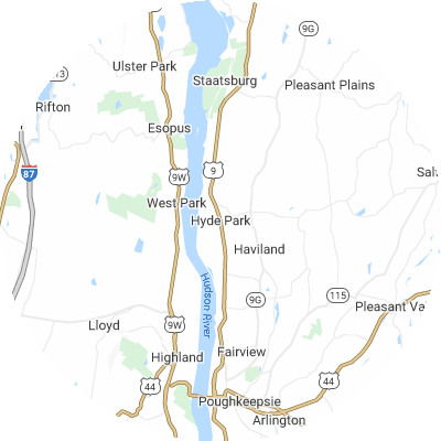 Best HVAC Companies in Hyde Park, NY map