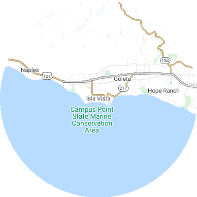 Best plumbers in Isla Vista, CA map