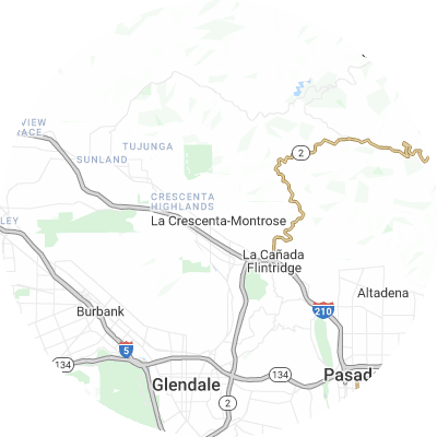 Best lawn care companies in La Crescenta-Montrose, CA map