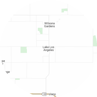 Best pest companies in Lake Los Angeles, CA map