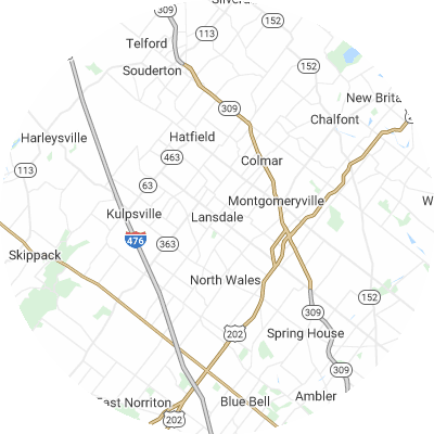 Best HVAC Companies in Lansdale, PA map