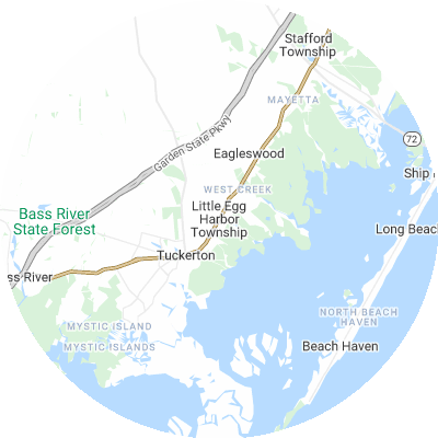Best moving companies in Little Egg Harbor, NJ map