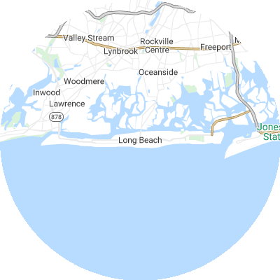Best concrete companies in Long Beach, NY map