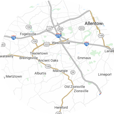 Best HVAC Companies in Lower Macungie, PA map