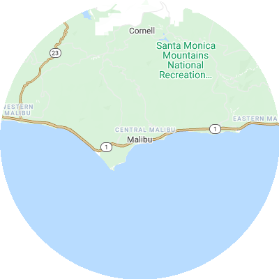 Best concrete companies in Malibu, CA map