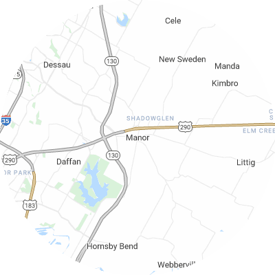 Best gutter cleaners in Manor, TX map