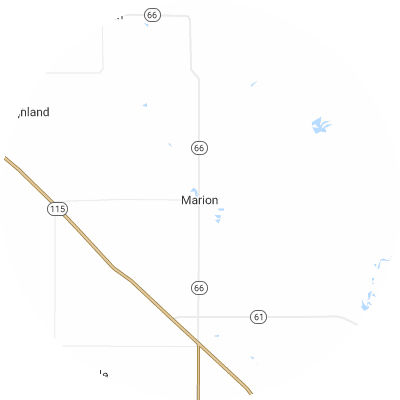 Best concrete companies in Marion, MI map