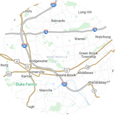 Best Electricians in Martinsville, NJ map