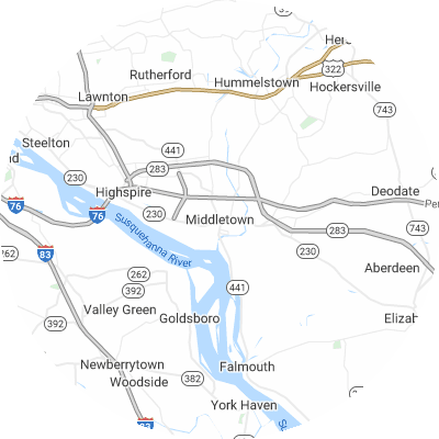 Best HVAC Companies in Middletown, PA map