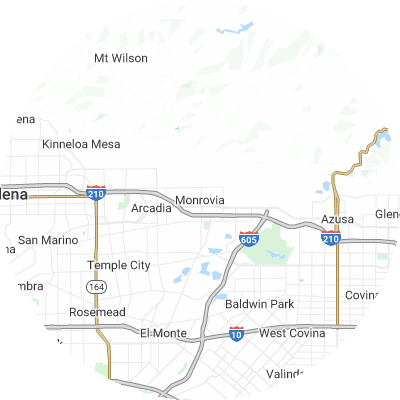 Best foundation companies in Monrovia, CA map