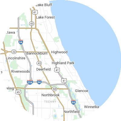 Best moving companies in Moraine, IL map