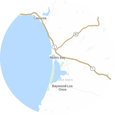 Best moving companies in Morro Bay, CA map