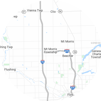 Best moving companies in Mundy, MI map