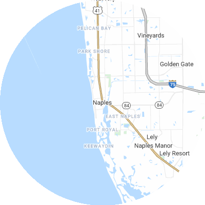 Best gutter cleaners in Naples, FL map