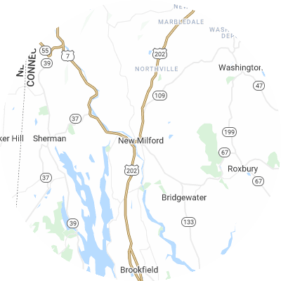Best HVAC Companies in New Milford, CT map